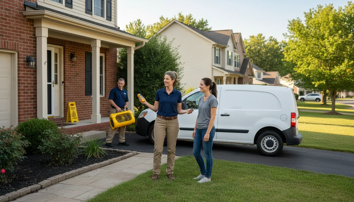 Water restoration image for Dehumidification And Cleanup Services in Chariton, IA
